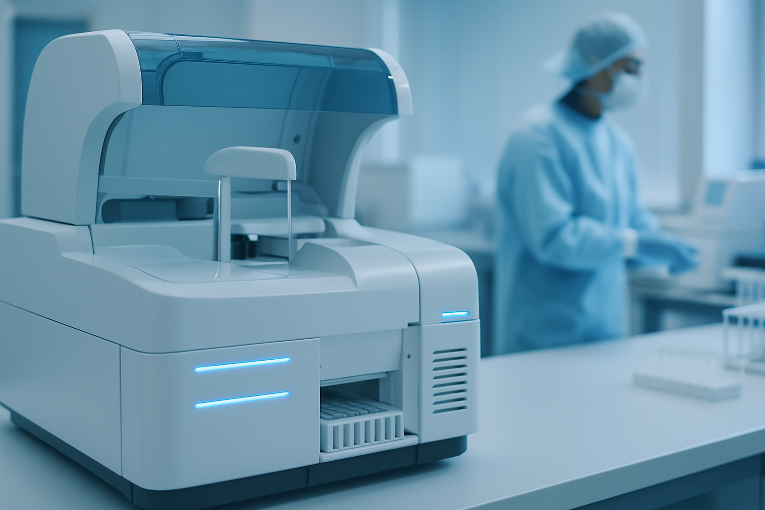 Modern laboratory equipment for hormonal analysis